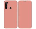Funda Silicona Líquida con Tapa para Xiaomi Redmi Note 8T color Rosa Pastel