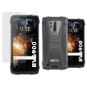 Pack 2 En 1 Funda Gel Transparente + Protector Cristal Templado para Blackview BV6900 / BV6900 Pro