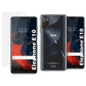 Pack 2 En 1 Funda Gel Transparente + Protector Cristal Templado para Elephone E10 / E10 Pro