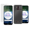Pack 2 En 1 Funda Gel Transparente + Protector Cristal Templado para Oukitel K13 Pro
