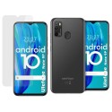 Pack 2 En 1 Funda Gel Transparente + Protector Cristal Templado para Ulefone Armor Note 9P