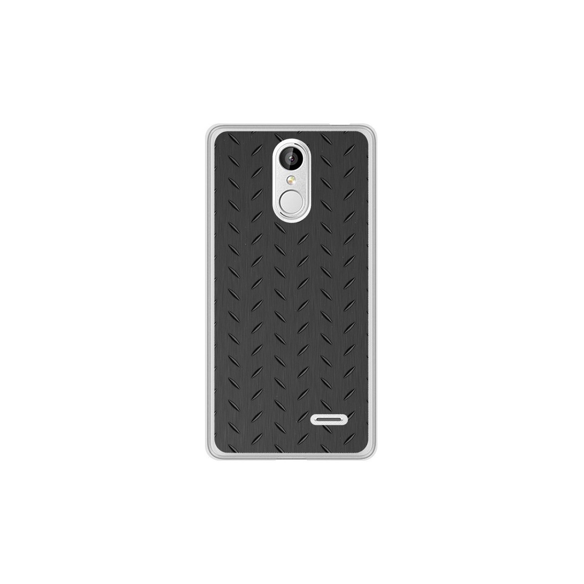 Funda Gel Tpu para Leagoo M5 Diseño Metal Dibujos