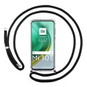 Funda Colgante Transparente para Xiaomi Mi 10T / MI 10T Pro con Cordon Negro