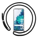 Funda Colgante Transparente para Samsung Galaxy S20 FE con Cordon Negro