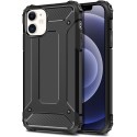 Funda Tipo Hybrid Tough Armor (Pc+Tpu) Negra para Iphone 12 / 12 Pro (6.1)