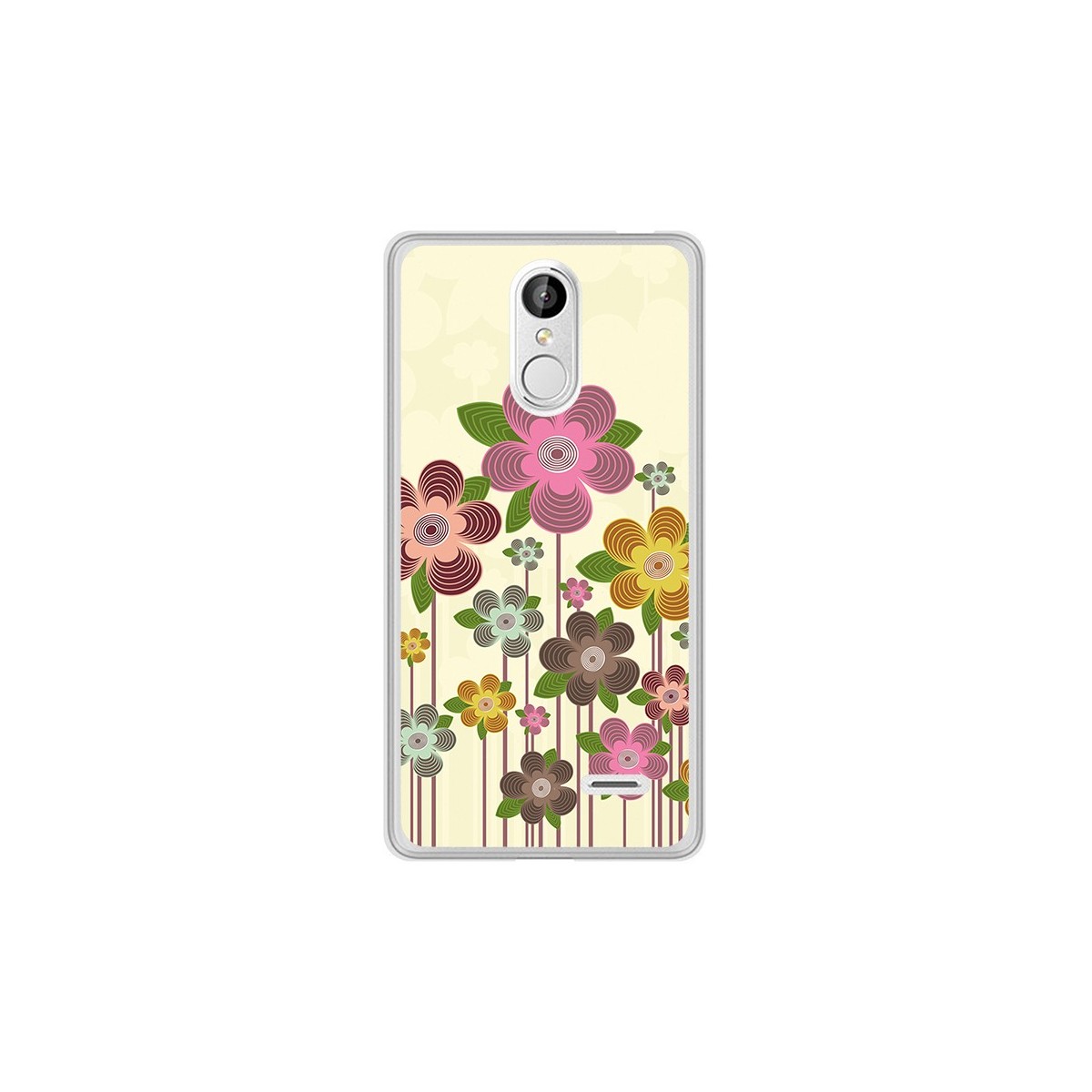 Funda Gel Tpu para Leagoo M5 Diseño Primavera En Flor  Dibujos