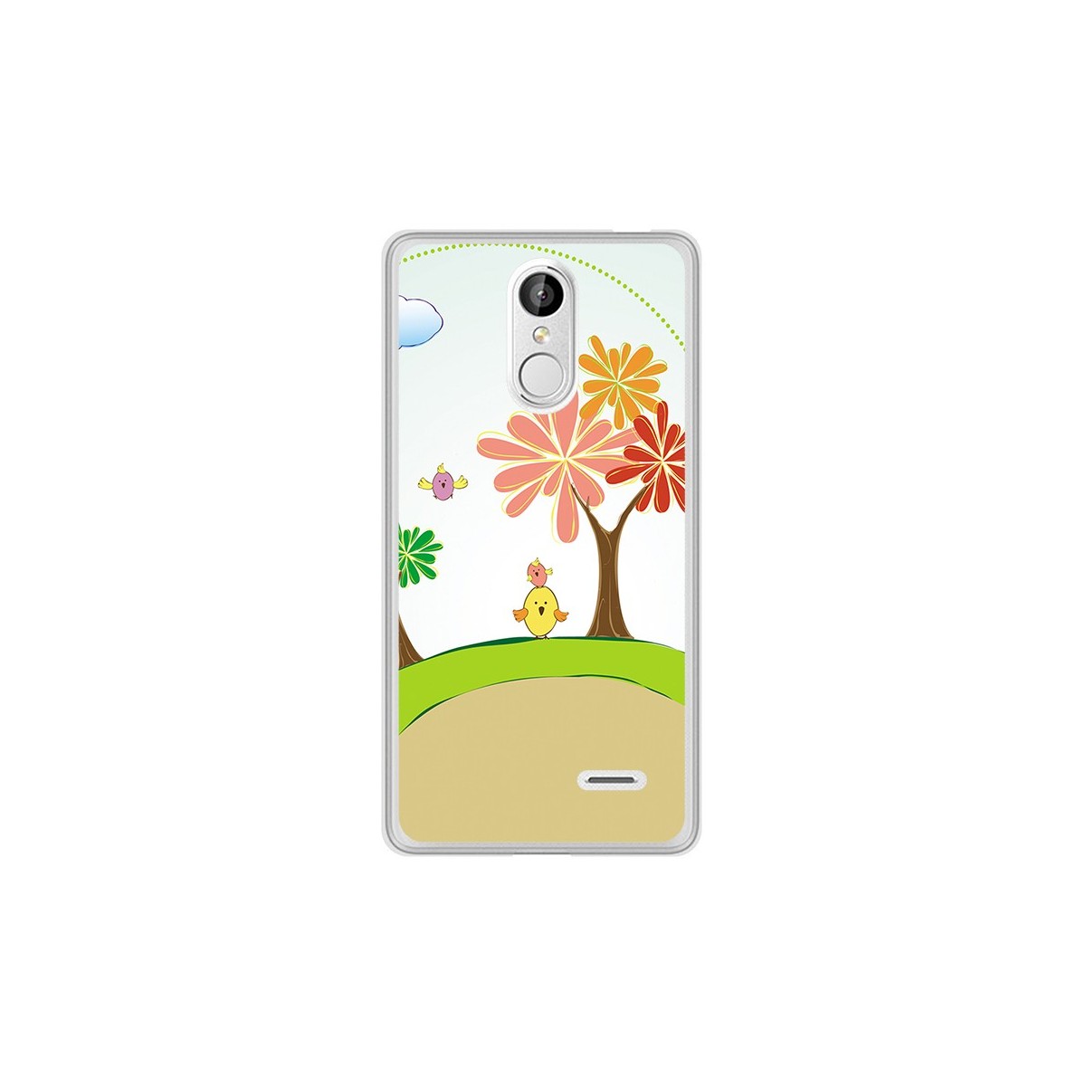 Funda Gel Tpu para Leagoo M5 Diseño Primavera Dibujos