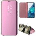 Funda Flip Cover Clear View para Samsung Galaxy S20 FE color Rosa