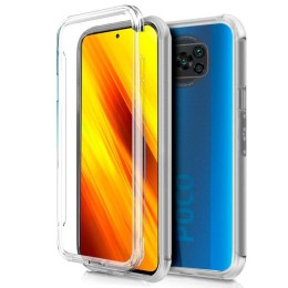 Funda Completa Transparente Pc + Tpu Full Body 360 para Xiaomi POCO X3 NFC / X3 PRO