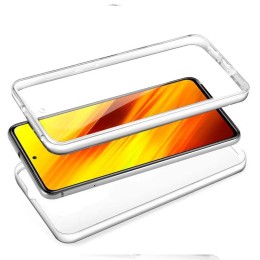 Funda Completa Transparente Pc + Tpu Full Body 360 para Xiaomi POCO X3 NFC / X3 PRO 2