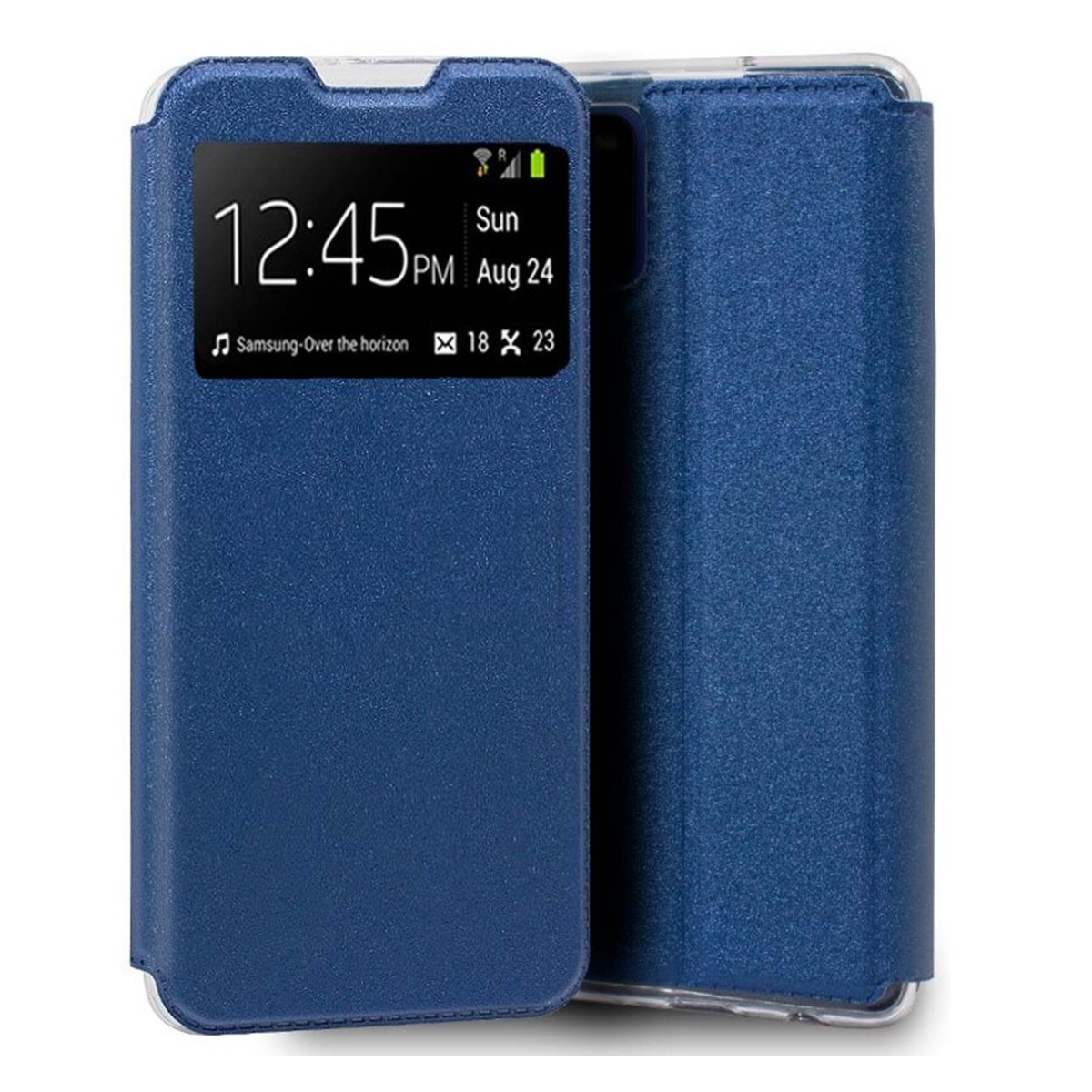 Funda Libro Soporte con Ventana para Xiaomi Mi 10T / Mi 10T Pro color Azul
