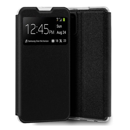 Funda Libro Soporte con Ventana para Xiaomi Mi 10T / Mi 10T Pro color Negra