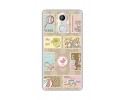 Funda Gel Tpu para Leagoo M5 Diseño Sellos Dibujos