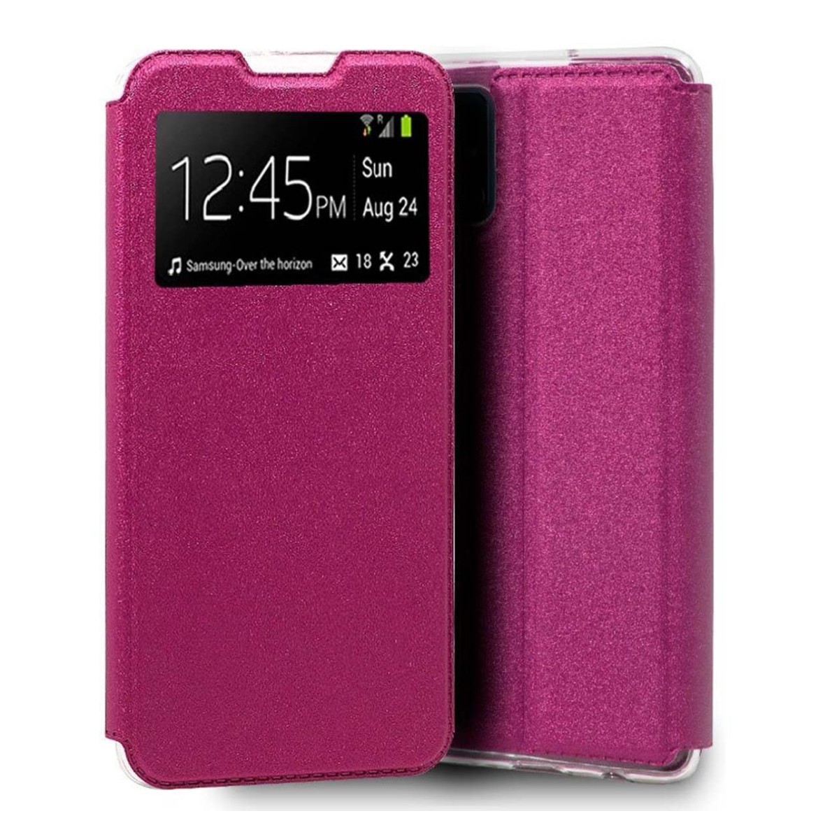 Funda Libro Soporte con Ventana para Xiaomi Mi 10T / Mi 10T Pro color Rosa