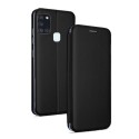 Funda Libro Soporte Magnética Elegance Negra para Samsung Galaxy A21s