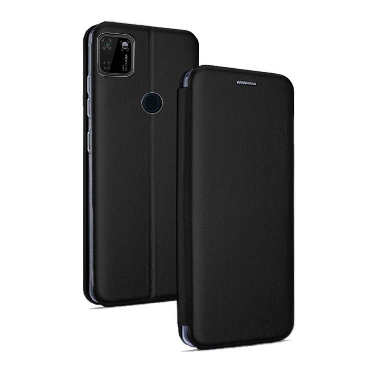 Funda Libro Soporte Magnética Elegance Negra para Xiaomi Redmi 9C