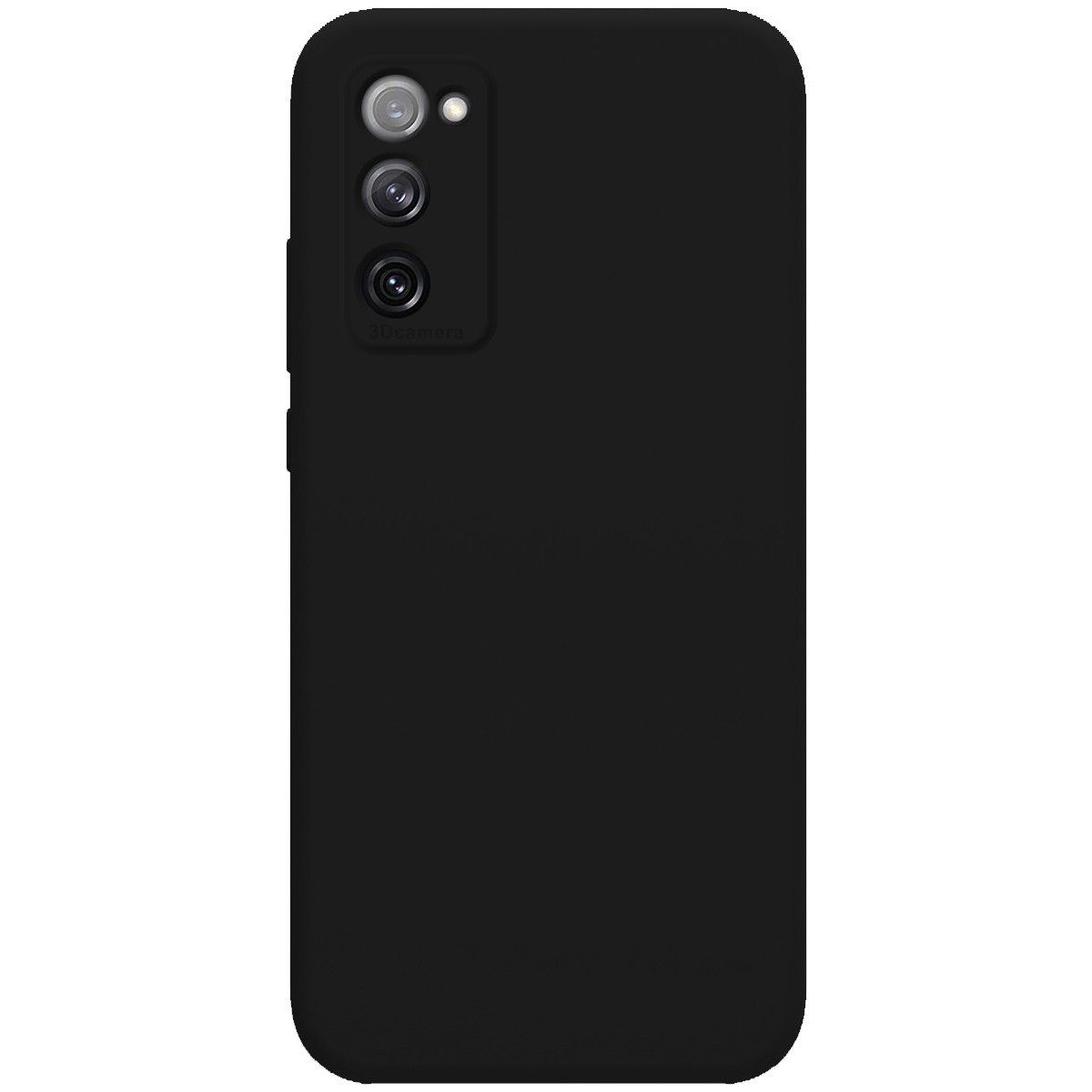Funda Silicona Líquida Ultra Suave para Samsung Galaxy S20 FE color Negra