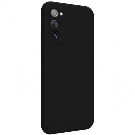 Funda Silicona Líquida Ultra Suave para Samsung Galaxy S20 FE color Negra