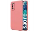 Funda Silicona Líquida Ultra Suave para Samsung Galaxy S20 FE color Rosa
