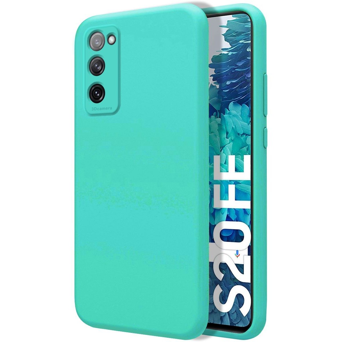 Funda Silicona Líquida Ultra Suave para Samsung Galaxy S20 FE color Verde