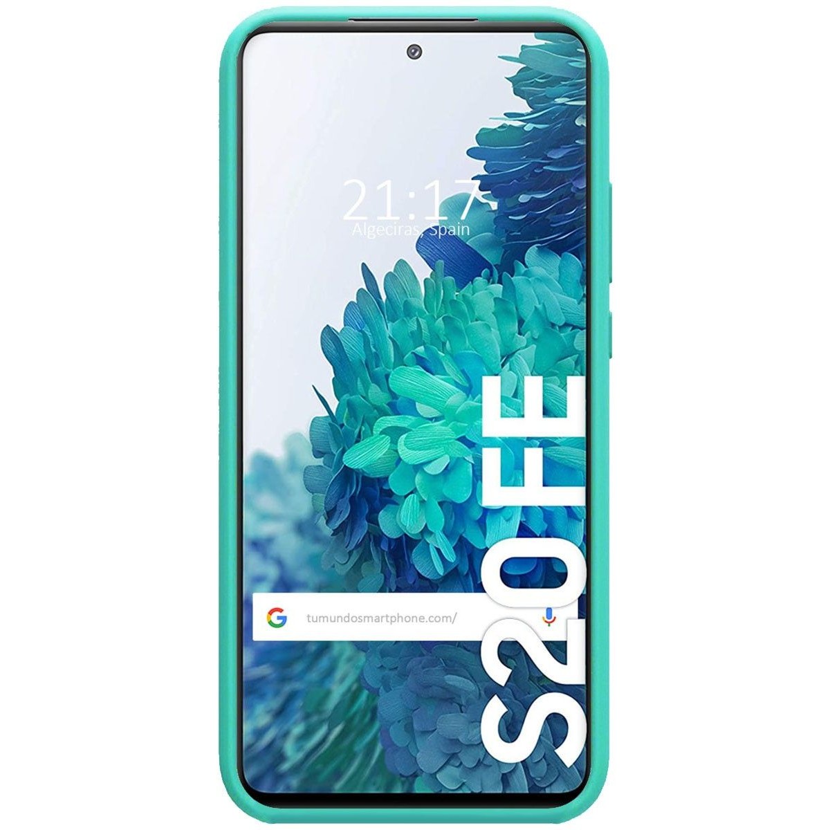 Funda Silicona Líquida Ultra Suave para Samsung Galaxy S20 FE color Verde