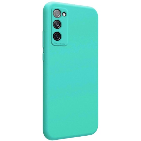 Funda Silicona Líquida Ultra Suave para Samsung Galaxy S20 FE color Verde