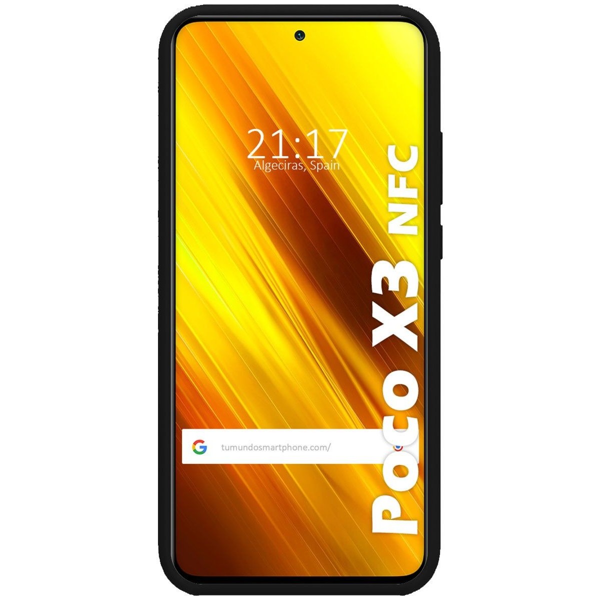 Funda Silicona Líquida Ultra Suave para Xiaomi POCO X3 NFC / X3 PRO color Negra