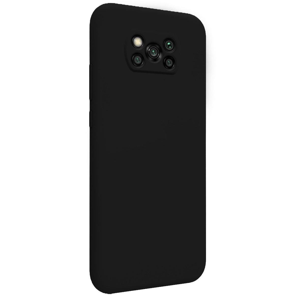 Funda Silicona Líquida Ultra Suave para Xiaomi POCO X3 NFC / X3 PRO color Negra