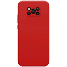 Funda Silicona Líquida Ultra Suave para Xiaomi POCO X3 NFC / X3 PRO color Roja 2