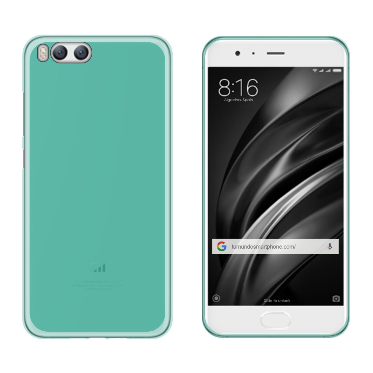 Funda Gel Tpu para Xiaomi Mi6 Color Azul