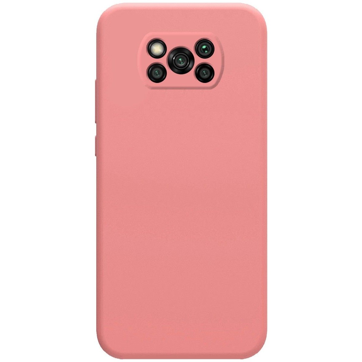 Funda Silicona Líquida Ultra Suave para Xiaomi POCO X3 NFC / X3 PRO color Rosa
