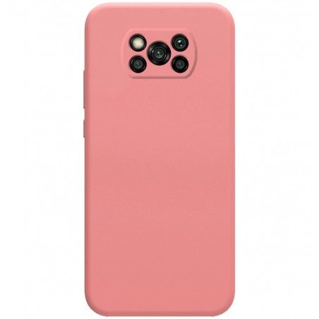 Funda Silicona Líquida Ultra Suave para Xiaomi POCO X3 NFC / X3 PRO color Rosa