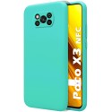 Funda Silicona Líquida Ultra Suave para Xiaomi POCO X3 NFC / X3 PRO color Verde