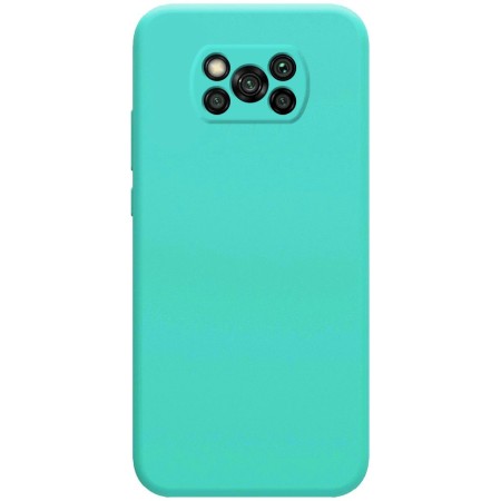 Funda Silicona Líquida Ultra Suave para Xiaomi POCO X3 NFC / X3 PRO color Verde