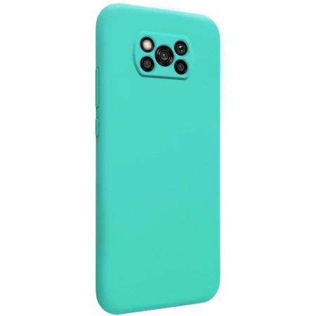 Funda Silicona Líquida Ultra Suave para Xiaomi POCO X3 NFC / X3 PRO color Verde