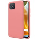 Funda Silicona Líquida Ultra Suave para Oppo Reno 4Z 5G color Rosa
