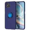 Funda Magnetica Soporte con Anillo Giratorio 360 para Oppo Reno 4Z 5G Azul