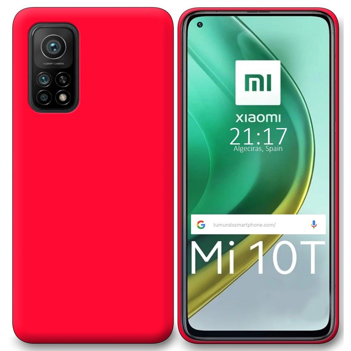 Funda Silicona Gel TPU Rosa para Xiaomi Mi 10T / 10T Pro