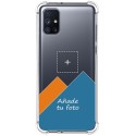 Personaliza tu Funda Silicona Anti-Golpes Transparente con tu Fotografía para Samsung Galaxy M51 personalizada