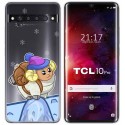 Funda Gel Transparente para TCL 10 Pro diseño Cabra Dibujos