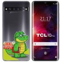 Funda Gel Transparente para TCL 10 Pro diseño Coco Dibujos