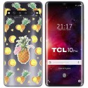 Funda Gel Transparente para TCL 10 Pro diseño Piña Dibujos