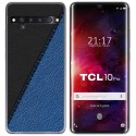 Funda Gel Tpu para TCL 10 Pro diseño Cuero 02 Dibujos