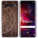 Funda Gel Tpu para TCL 10 Pro diseño Madera 06 Dibujos