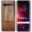 Funda Gel Tpu para TCL 10 Pro diseño Madera 09 Dibujos