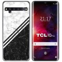 Funda Gel Tpu para TCL 10 Pro diseño Mármol 01 Dibujos