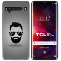 Funda Gel Tpu para TCL 10 Pro diseño Barba Dibujos