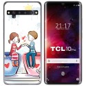Funda Gel Tpu para TCL 10 Pro diseño Café Dibujos