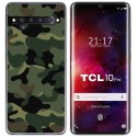 Funda Gel Tpu para TCL 10 Pro diseño Camuflaje Dibujos