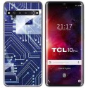 Funda Gel Tpu para TCL 10 Pro diseño Circuito Dibujos